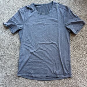 Lululemon Men's Gray Workout Shirt